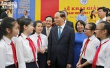 Rộn ràng lễ khai giảng năm học mới ở Hà Nội
